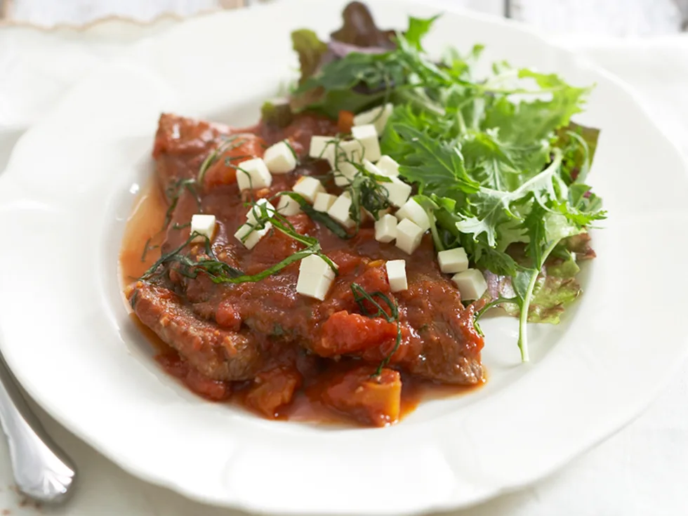 Steak pizziola