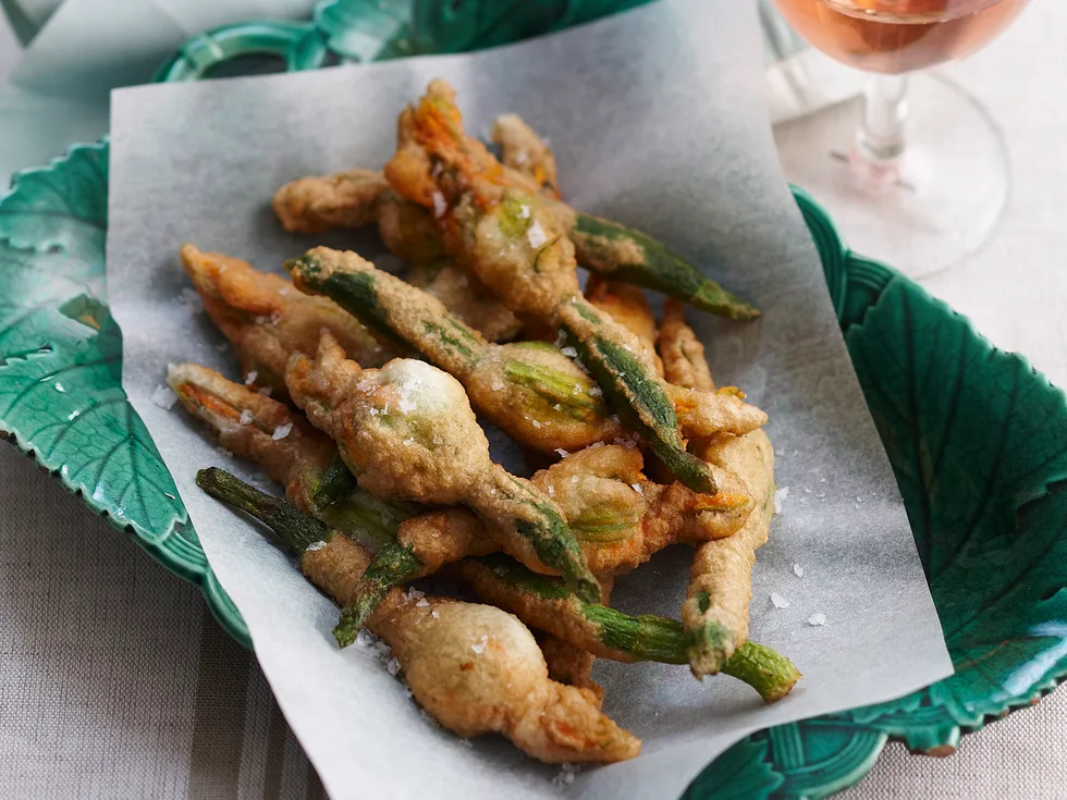 Stuffed Zucchini Flowers
