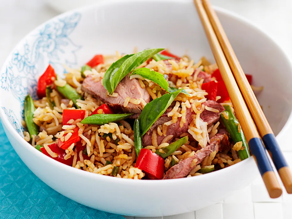 Thai-Style Turkey Fried Rice