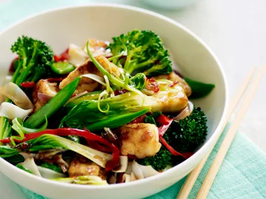 tofu with mixed vegetables