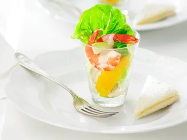 Tropical prawn cocktail