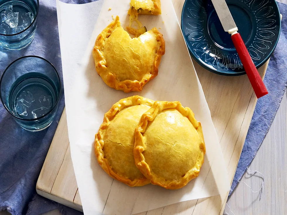 Tuna and corn pies