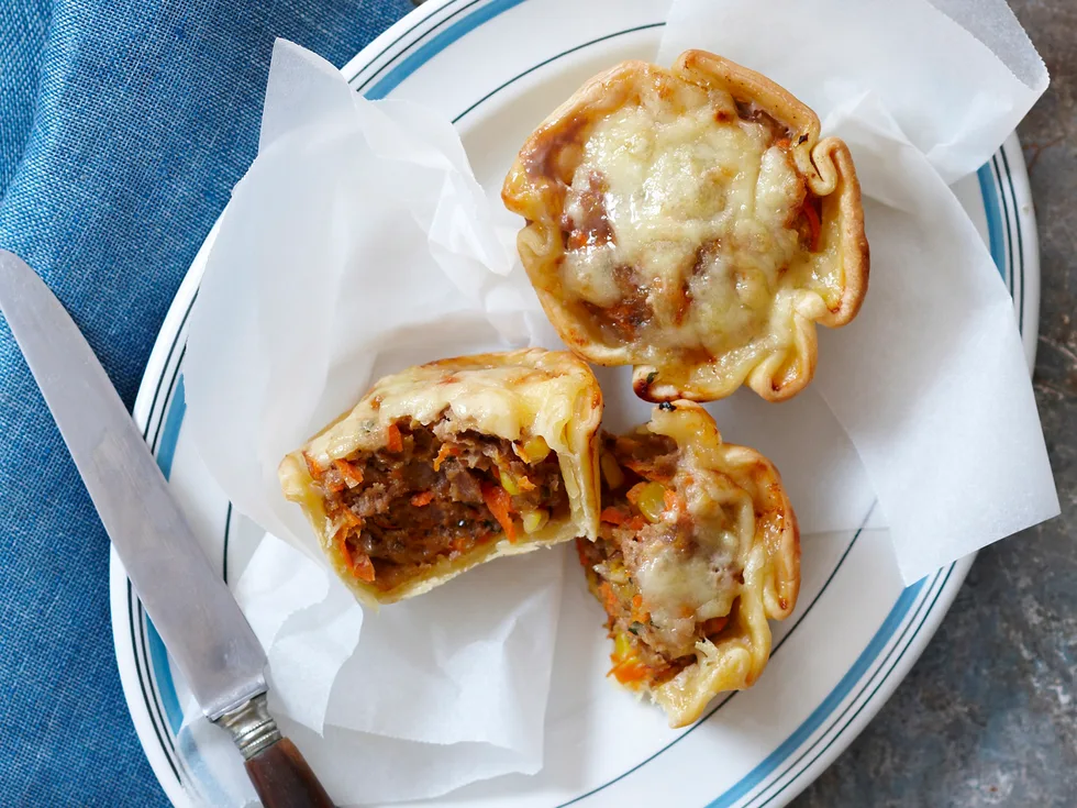 Turkey and vegetable pie