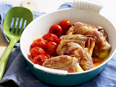 Veal and Prosciutto rolls