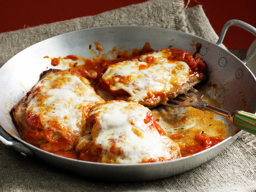 Veal campagnola