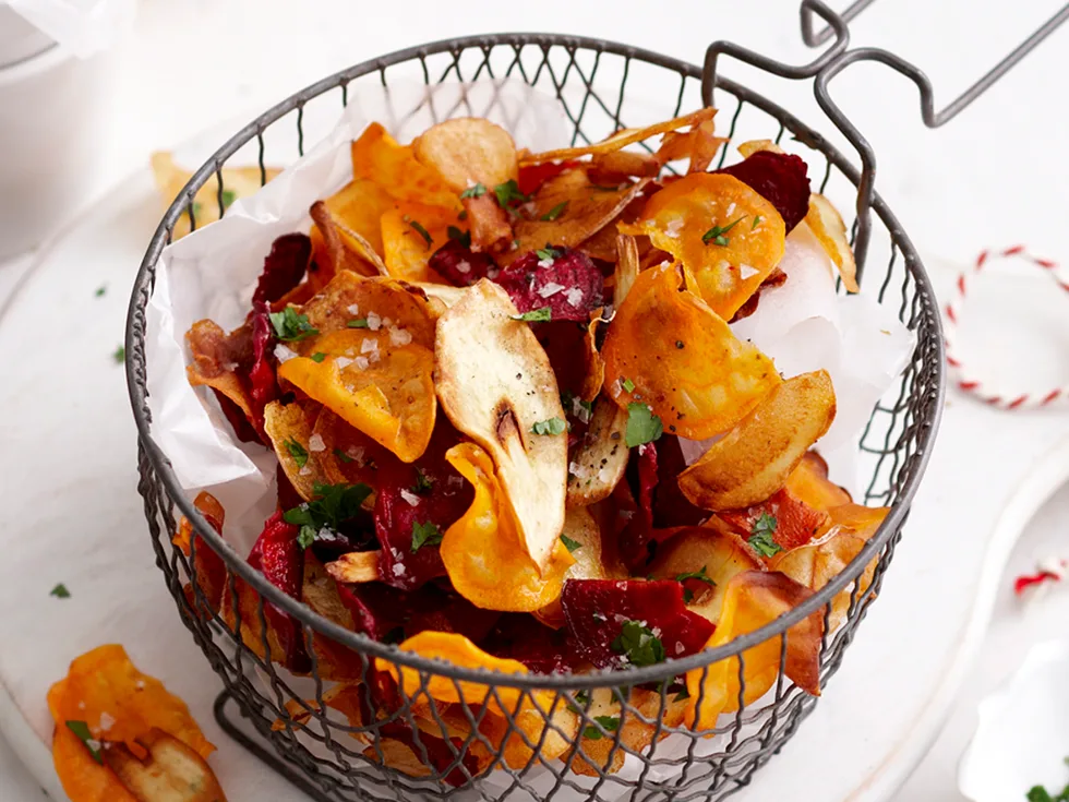 Vegetable crisps