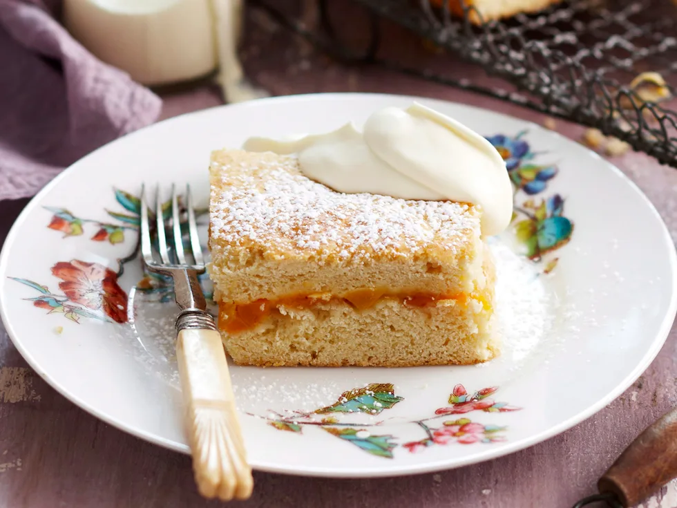 Apricot shortcakes