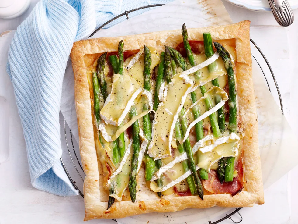Asparagus tart