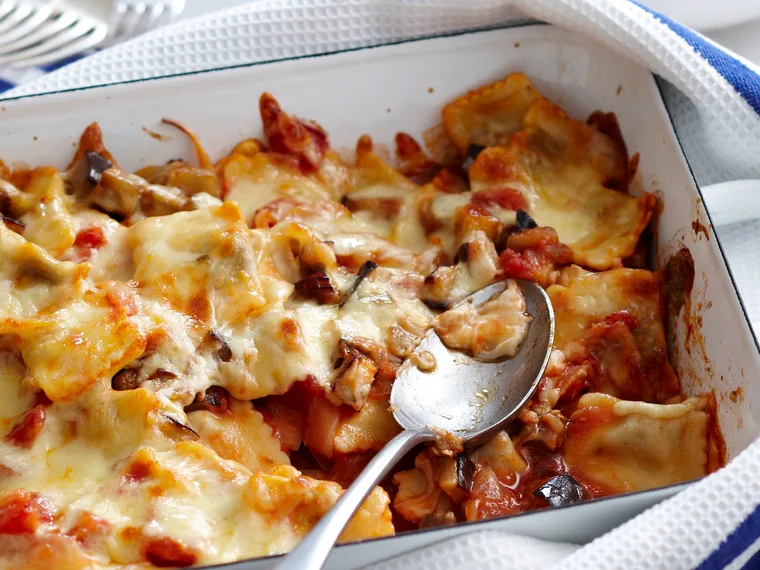 Baked ravioli