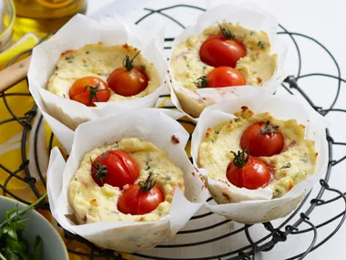Baked ricotta with herbs
