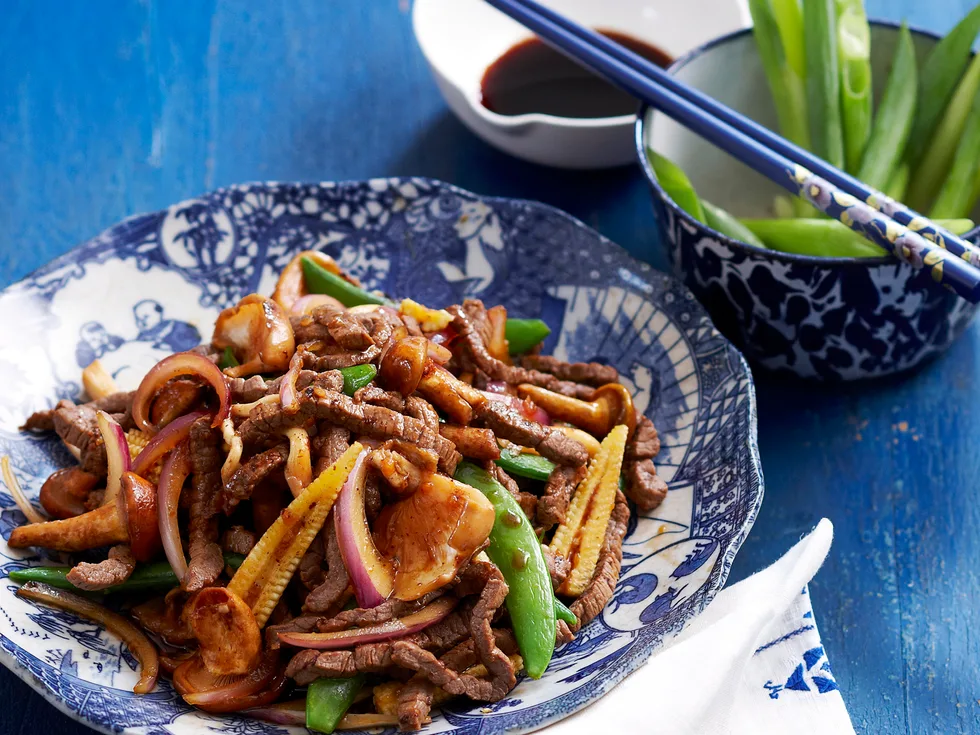 Beef and mushroom
