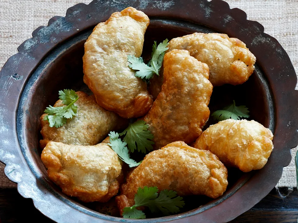 Beef samosas