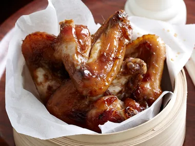 Bourbon chicken wings