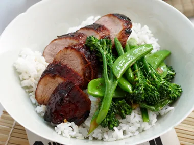 Braised pork fillet