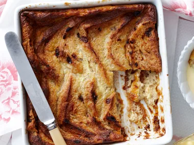 Bread and butter pudding