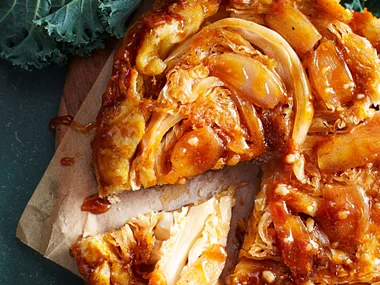 cabbage tart tatin