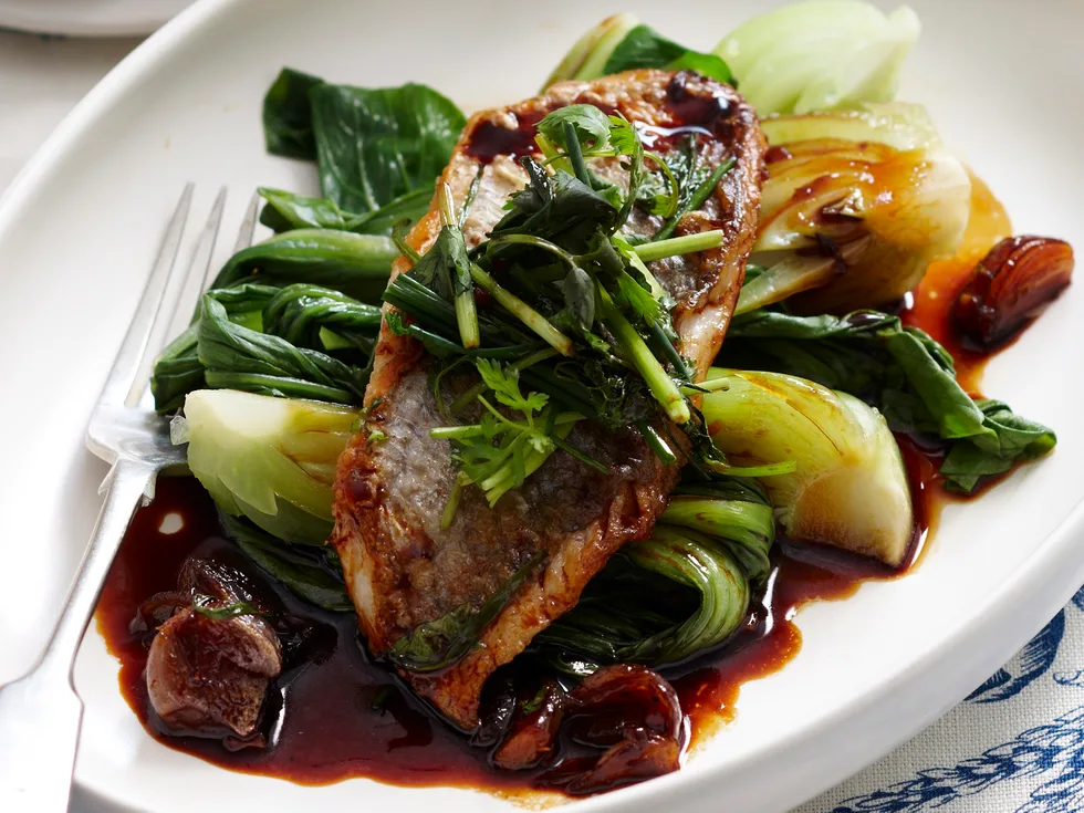 Caramel coconut fish