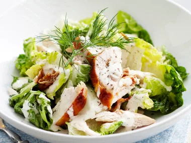 Chicken Caesar salad