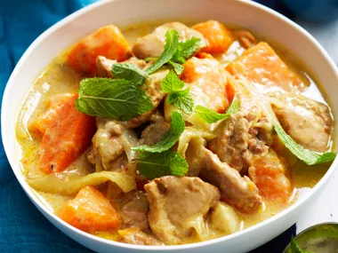 Chicken, carrot and kumera curry