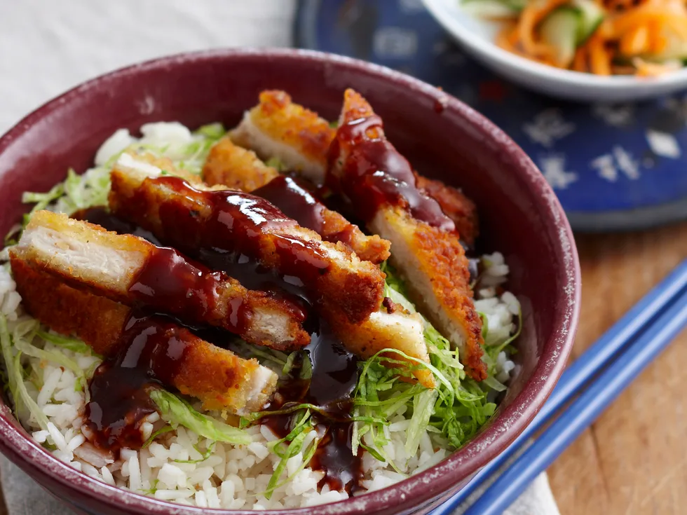Chicken katsu bowl