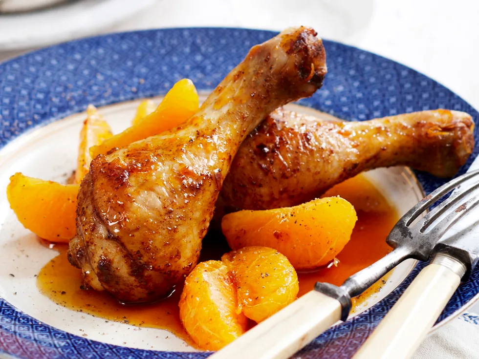 Chilli and mandarin caramel chicken