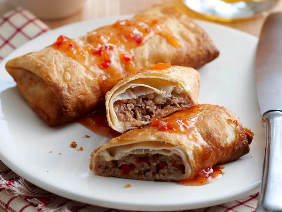 Chilli chimichangas