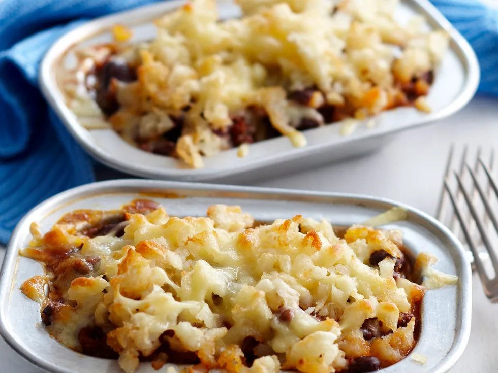 Chilli hash brown bakes