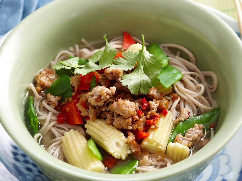Chilli pork ramen