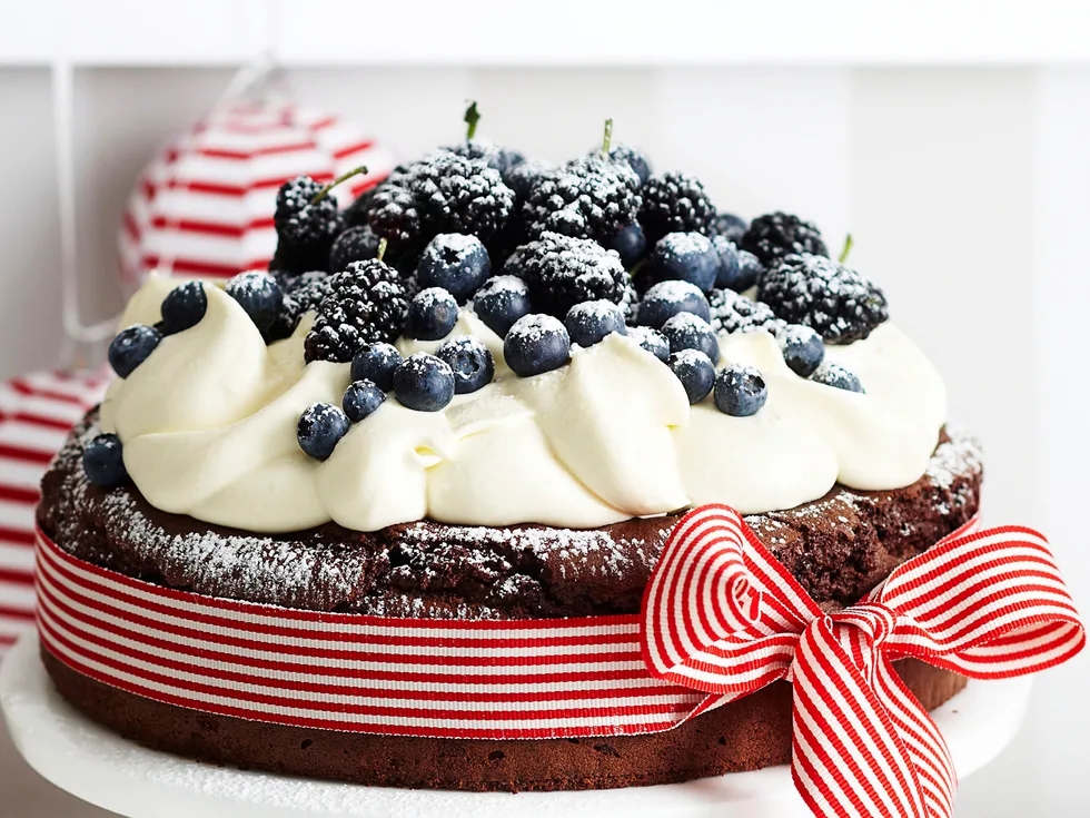 Chocolate flourless torte