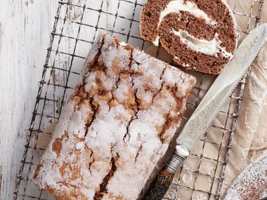 Chocolate roulade