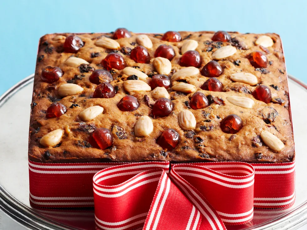 Christmas fruit cake