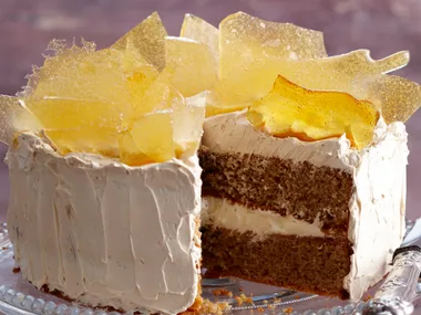 Coffee cream cake