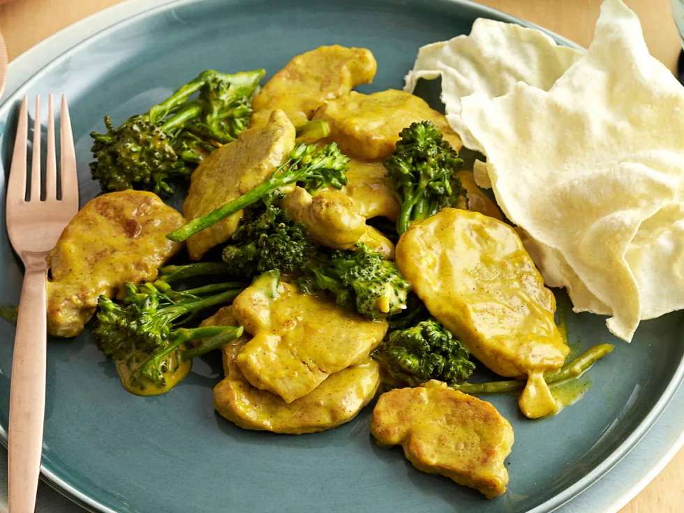Curried chutney pork