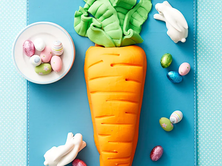 Double-choc carrot cake