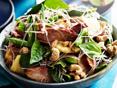 Duck and pineapple noodles