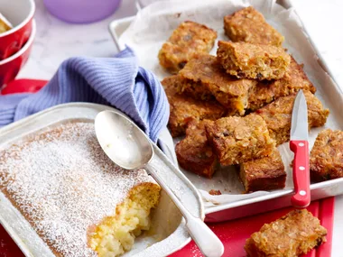 Easy apple pear pudding