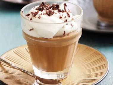 Espresso mousse cups