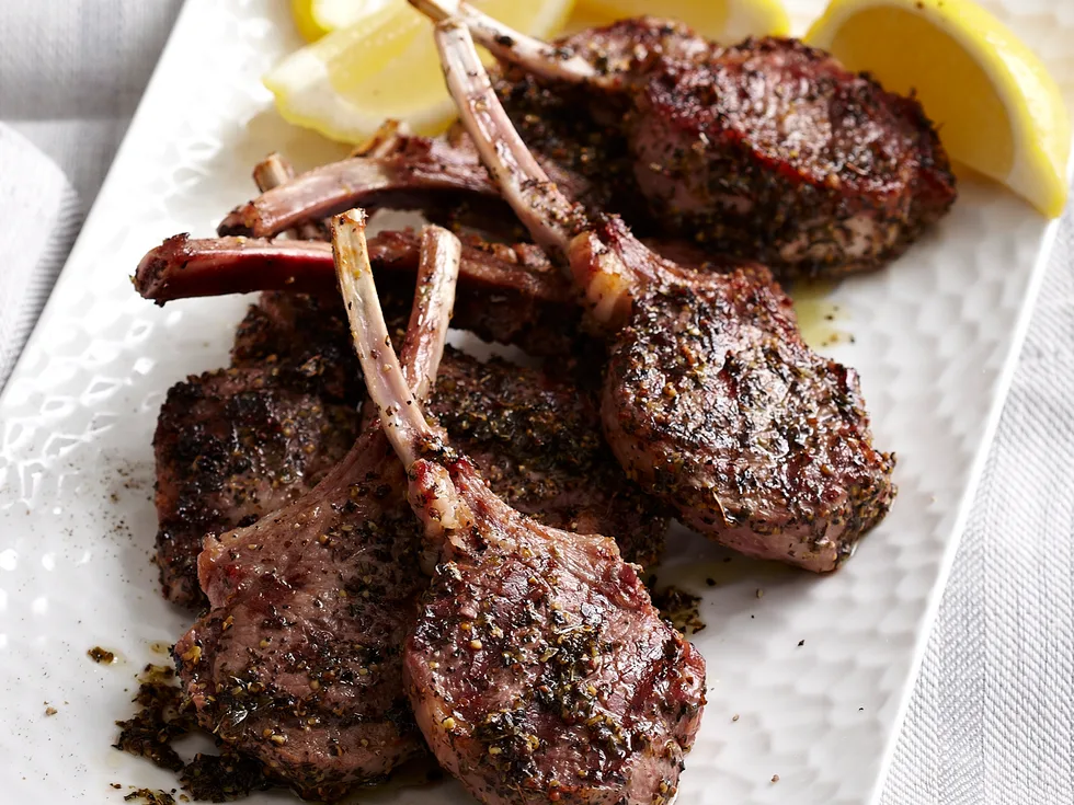 Fragrant lamb cutlets