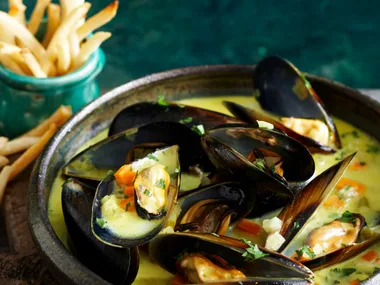 French mussel soup
