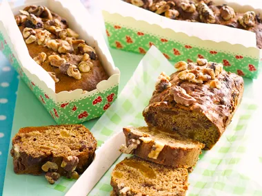 Fruit and nut loaves
