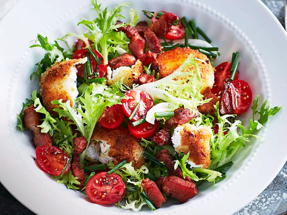 Goat's cheese salad
