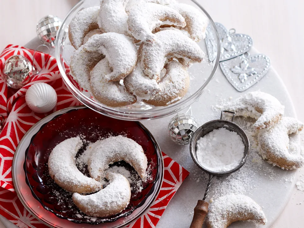 Greek shortbread cookies