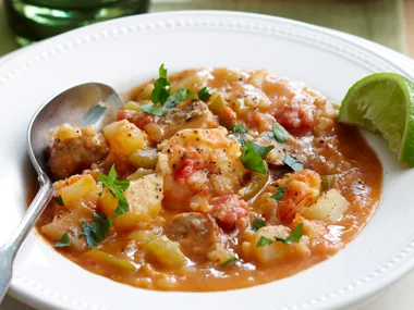 Gumbo rice soup