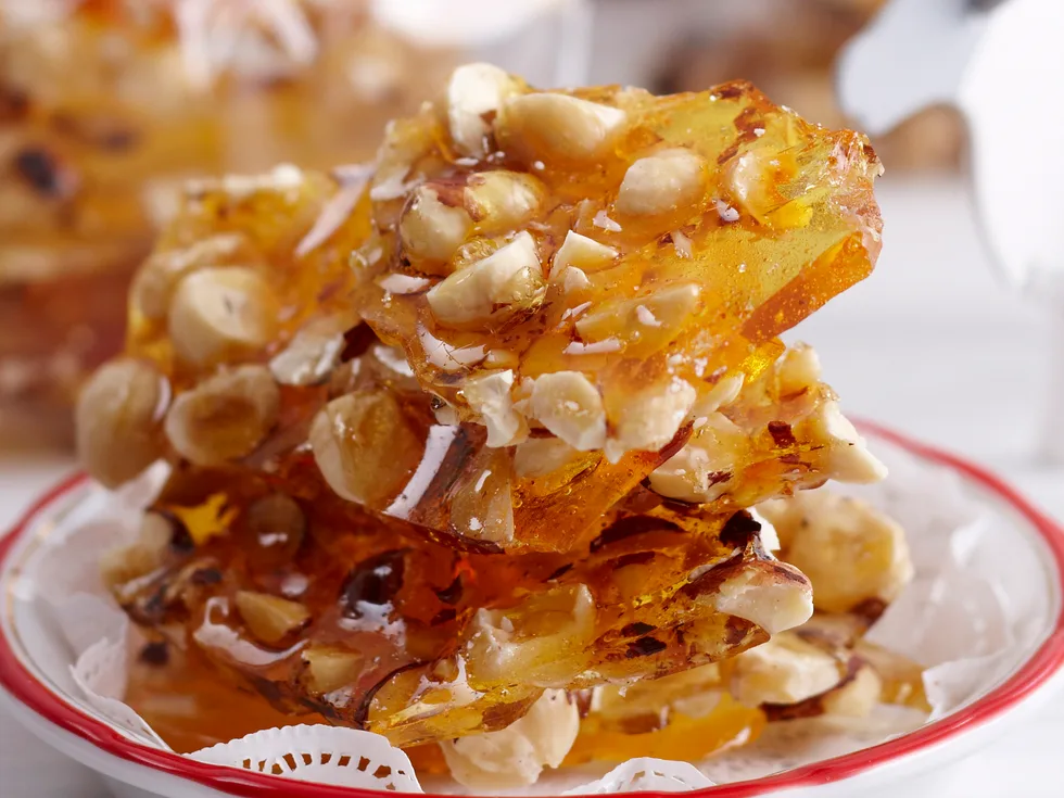 Hazelnut praline