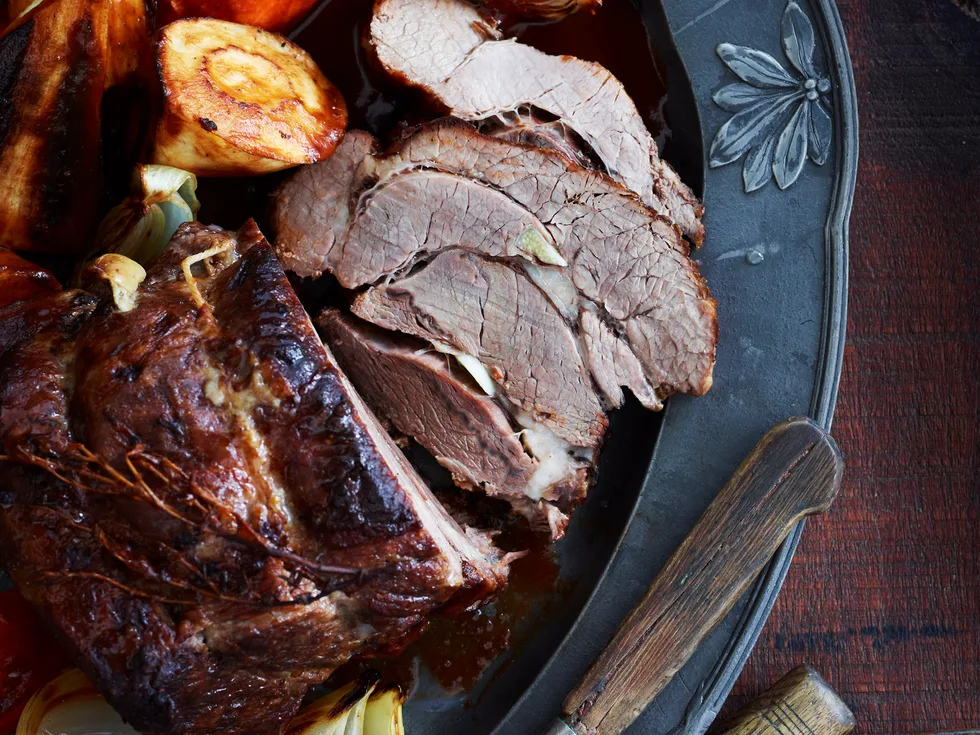 Hearty beef pot roast