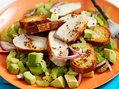 Honey mustard chicken salad