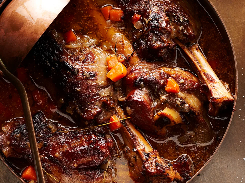 Honey mustard shanks