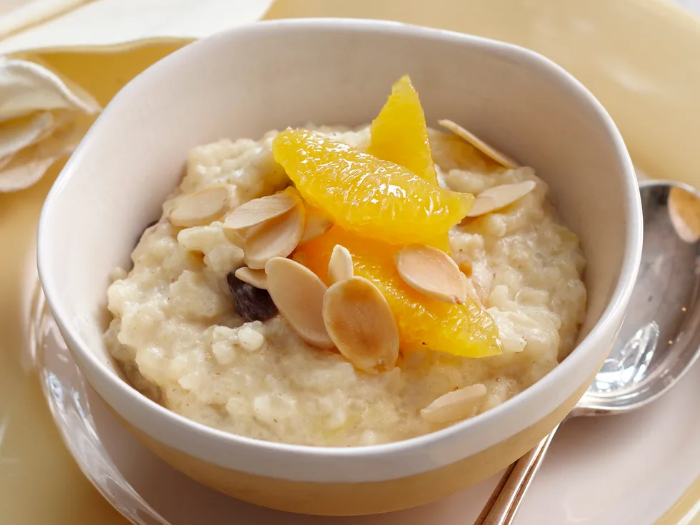 Indian spiced rice pudding