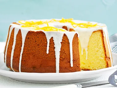 Orange chiffon cake