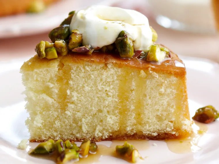 Orange Honey Syrup Cake